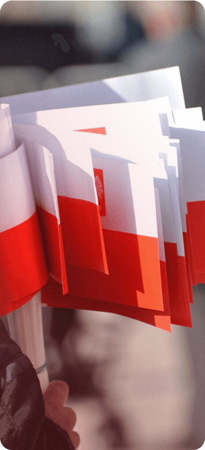 polish flags